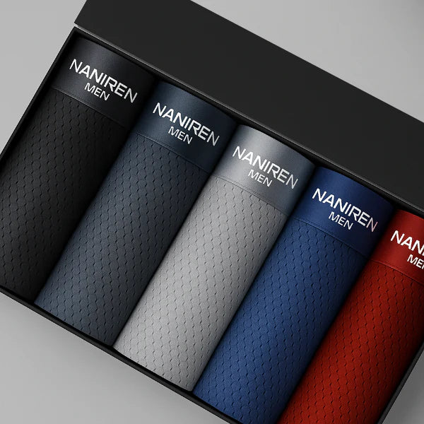 Bambusfaser-Boxershorts (5er-Pack)