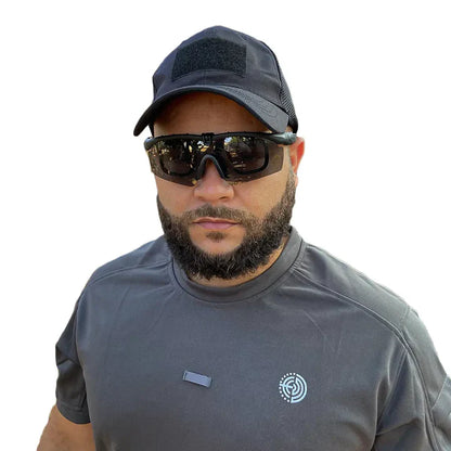 Polarisierte taktische ballistische Brille UV400 
