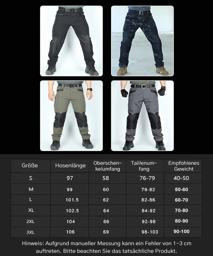 Herren Wasserdichte Taktische Hose